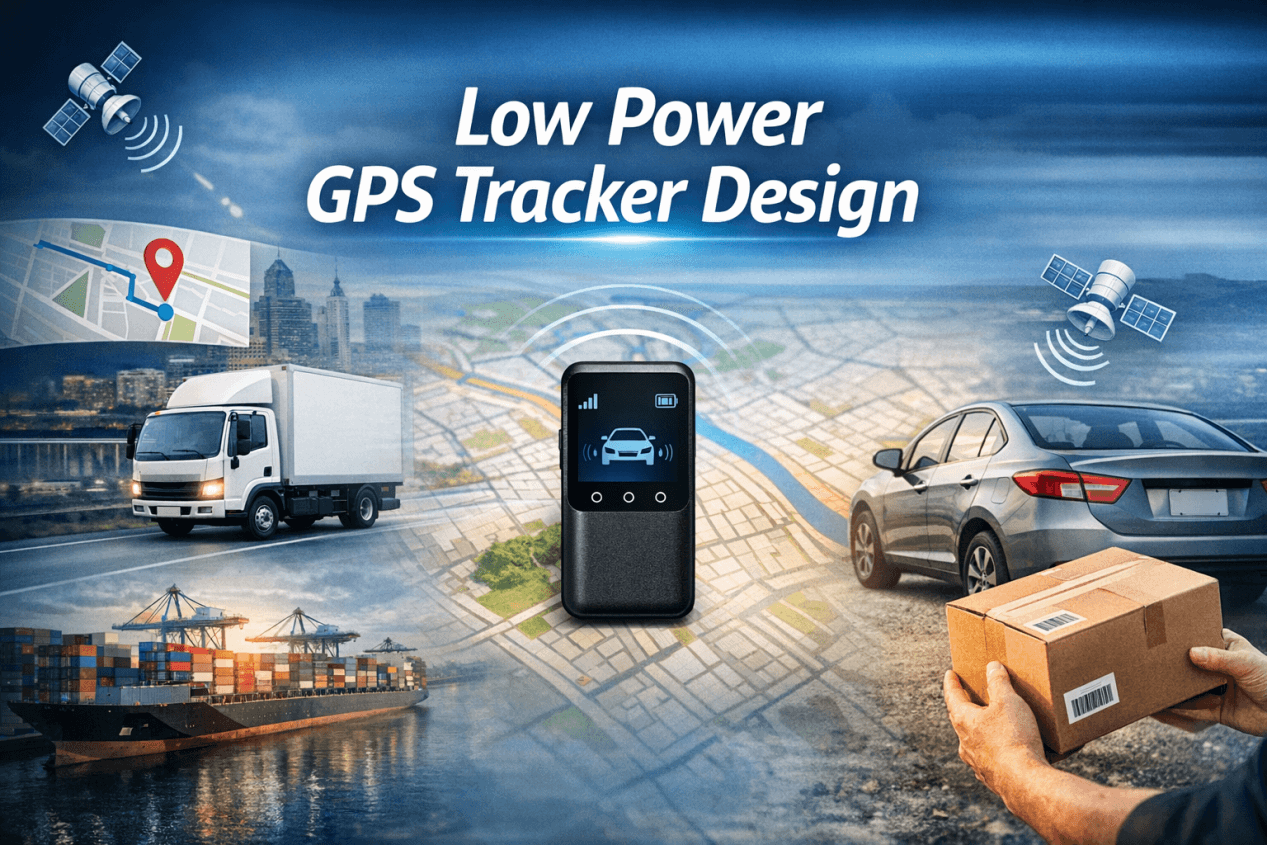 How to Reduce GPS Tracker Power Consumption with Motion Wake-Up Sensors
